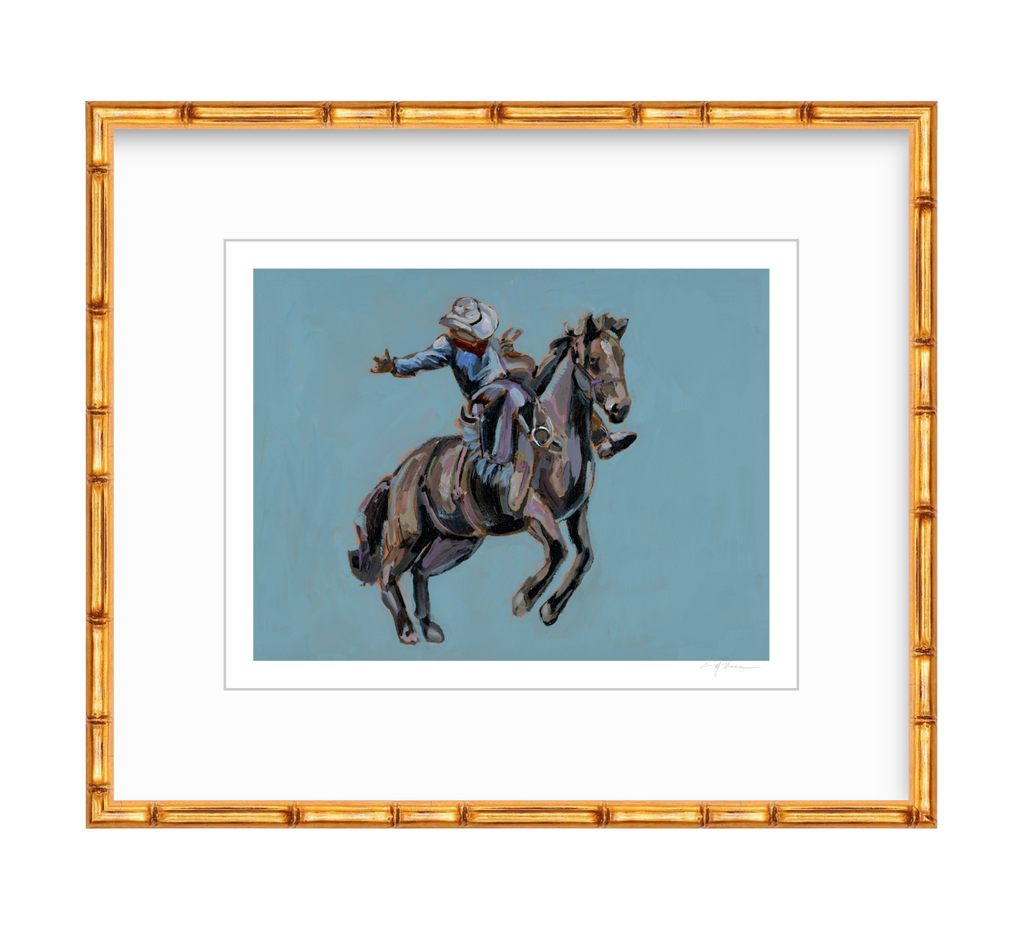Cowboy Fine Art Print | Art by Chelsea McShane