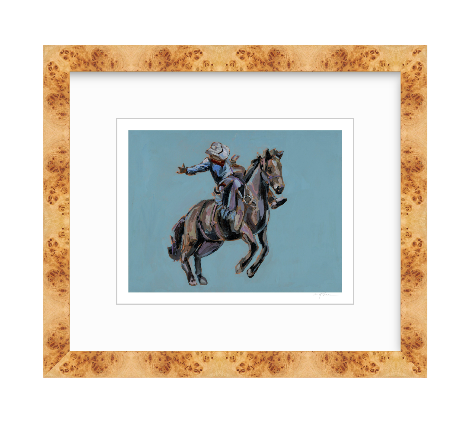 Cowboy Fine Art Print | Art by Chelsea McShane