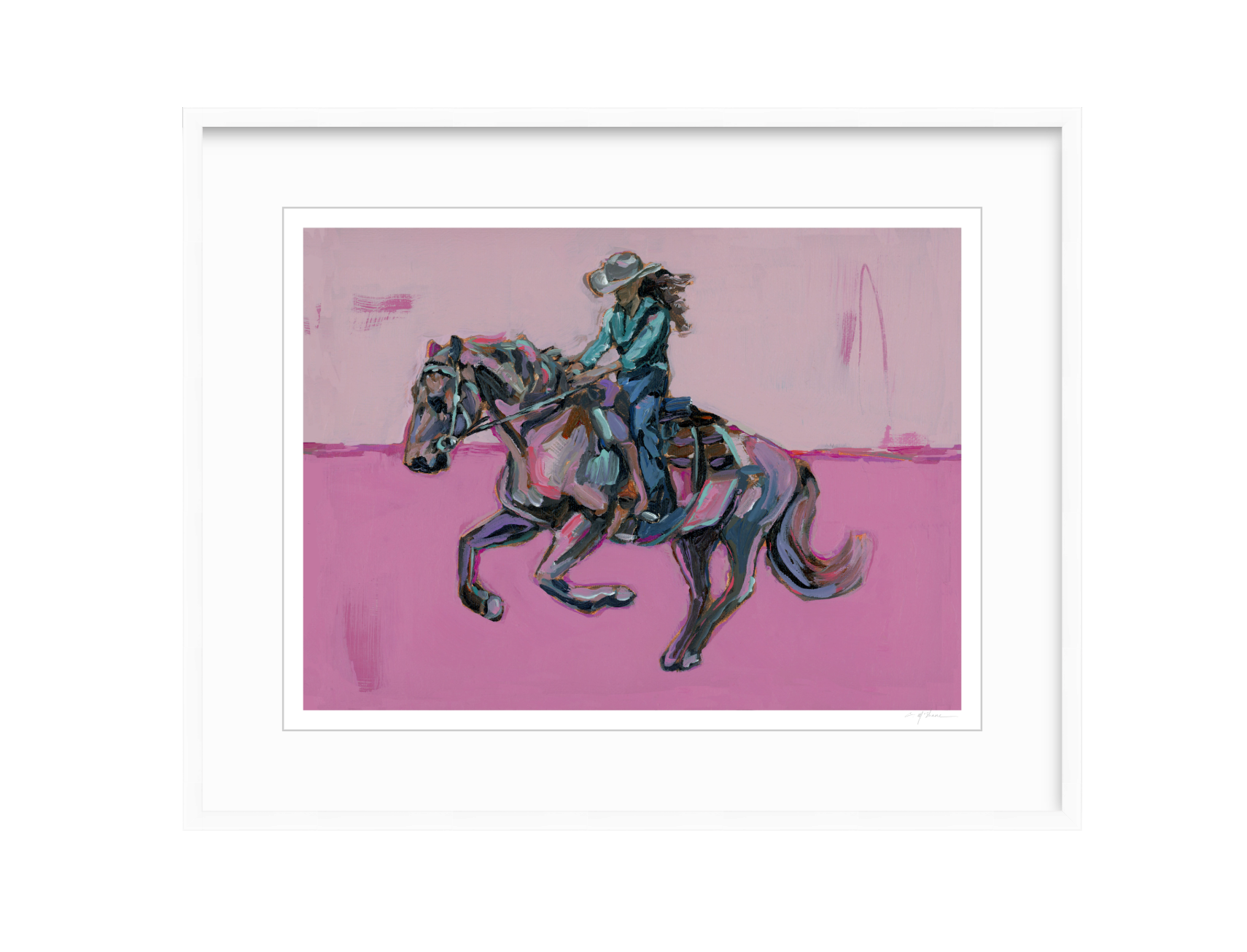 Cowgirl Soul Fine Art Print | Art by Chelsea McShane