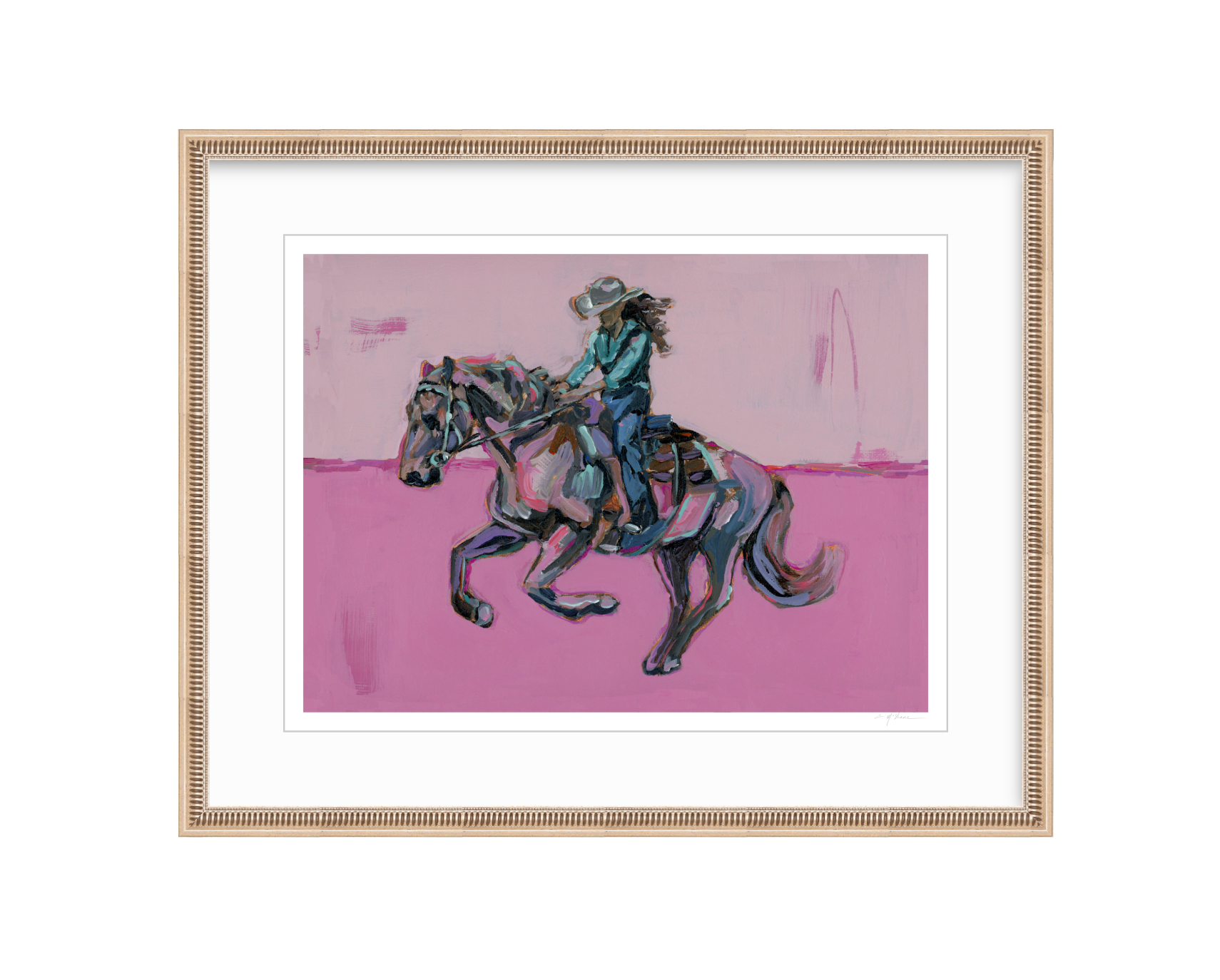 Cowgirl Soul Fine Art Print | Art by Chelsea McShane