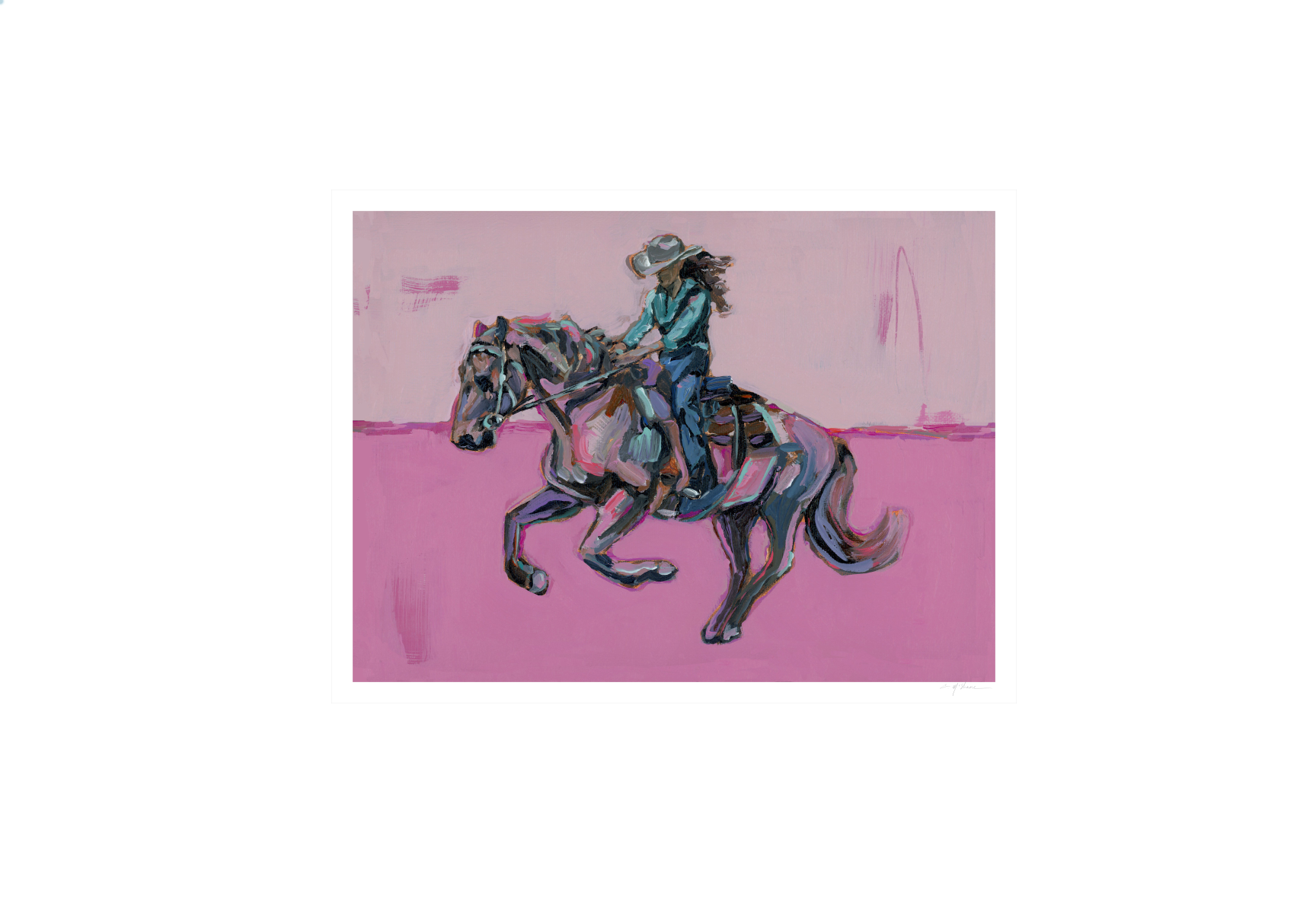Cowgirl Soul Fine Art Print | Art by Chelsea McShane