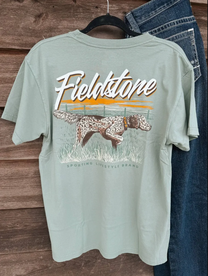 Fieldstone English Setter T-Shirt in Bay