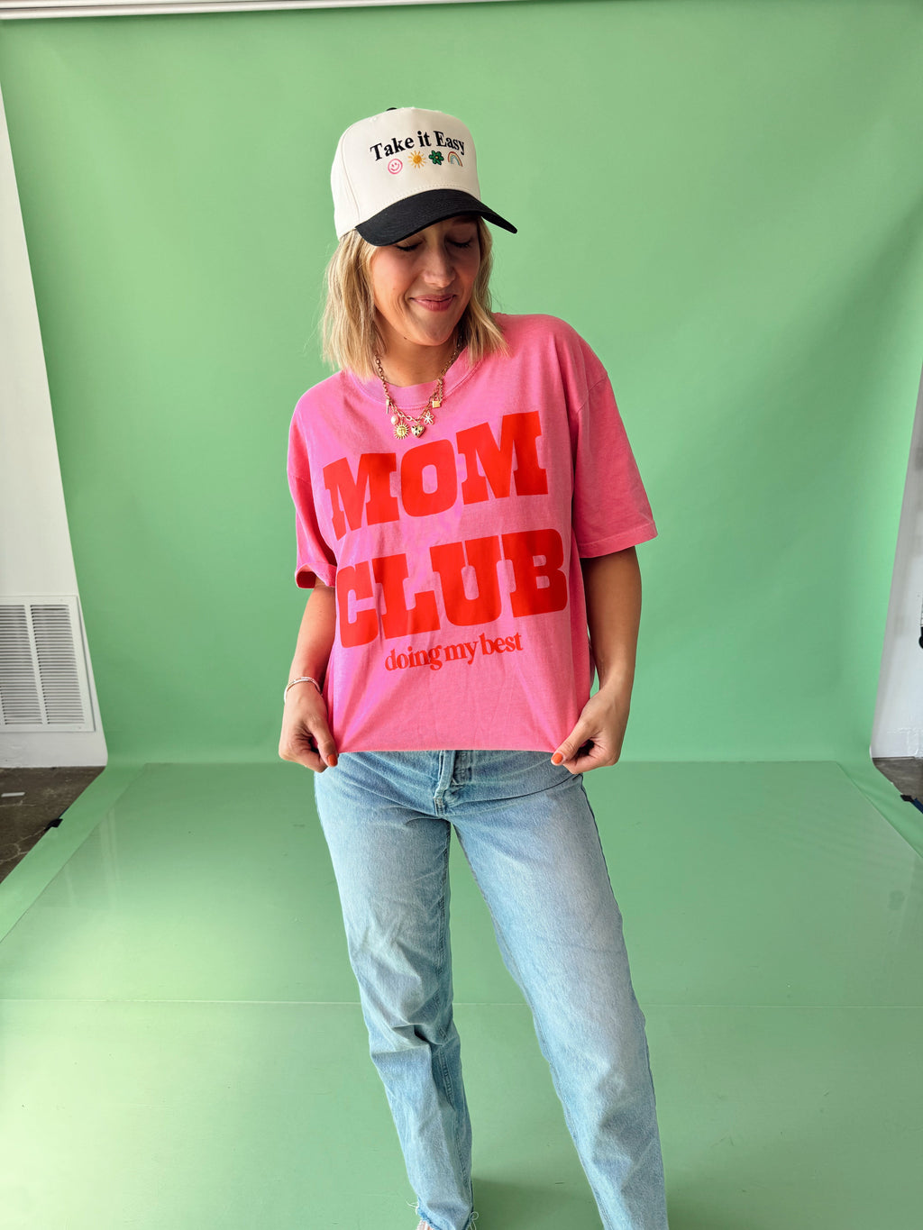 The Mom Club Tee x Doing My Best - Two Colors!