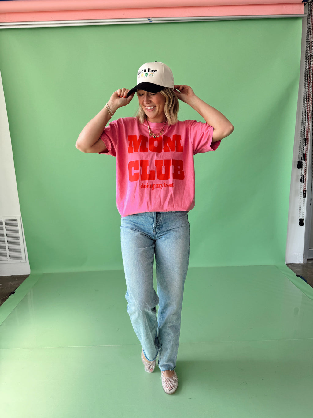 The Mom Club Tee x Doing My Best - Two Colors!