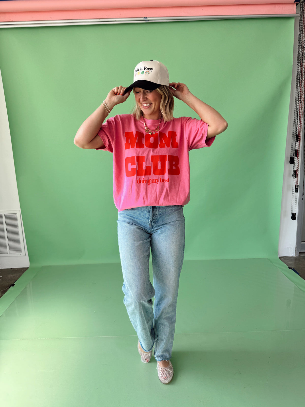 The Mom Club Tee x Doing My Best - Two Colors!