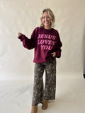 Jesus Loves You Crewneck