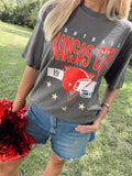 The Kansas City Football Helmet Tee