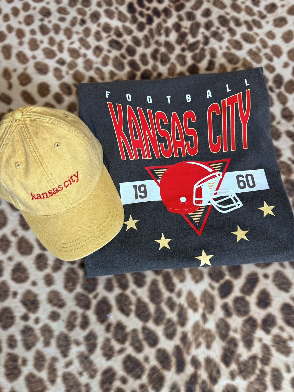 The Kansas City Football Helmet Tee