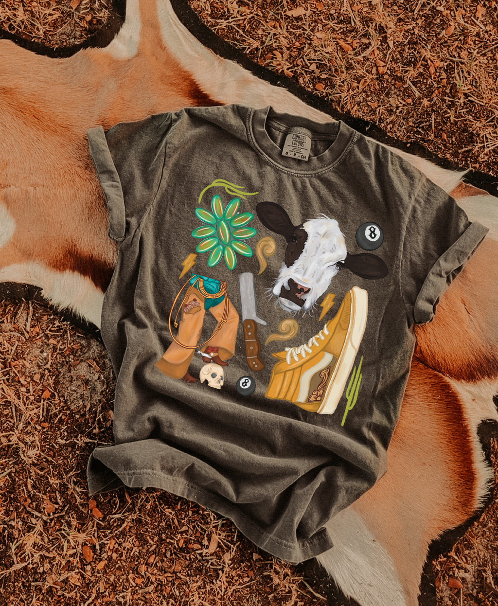 The Western Collage Tee