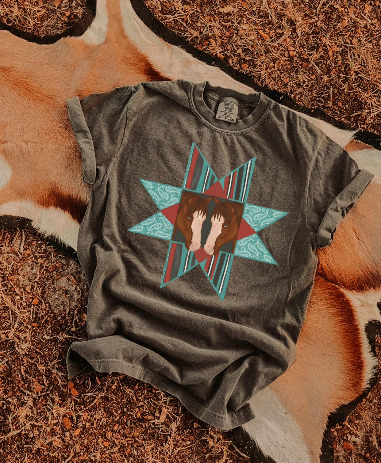 The Glass Eyed Quilted Tee