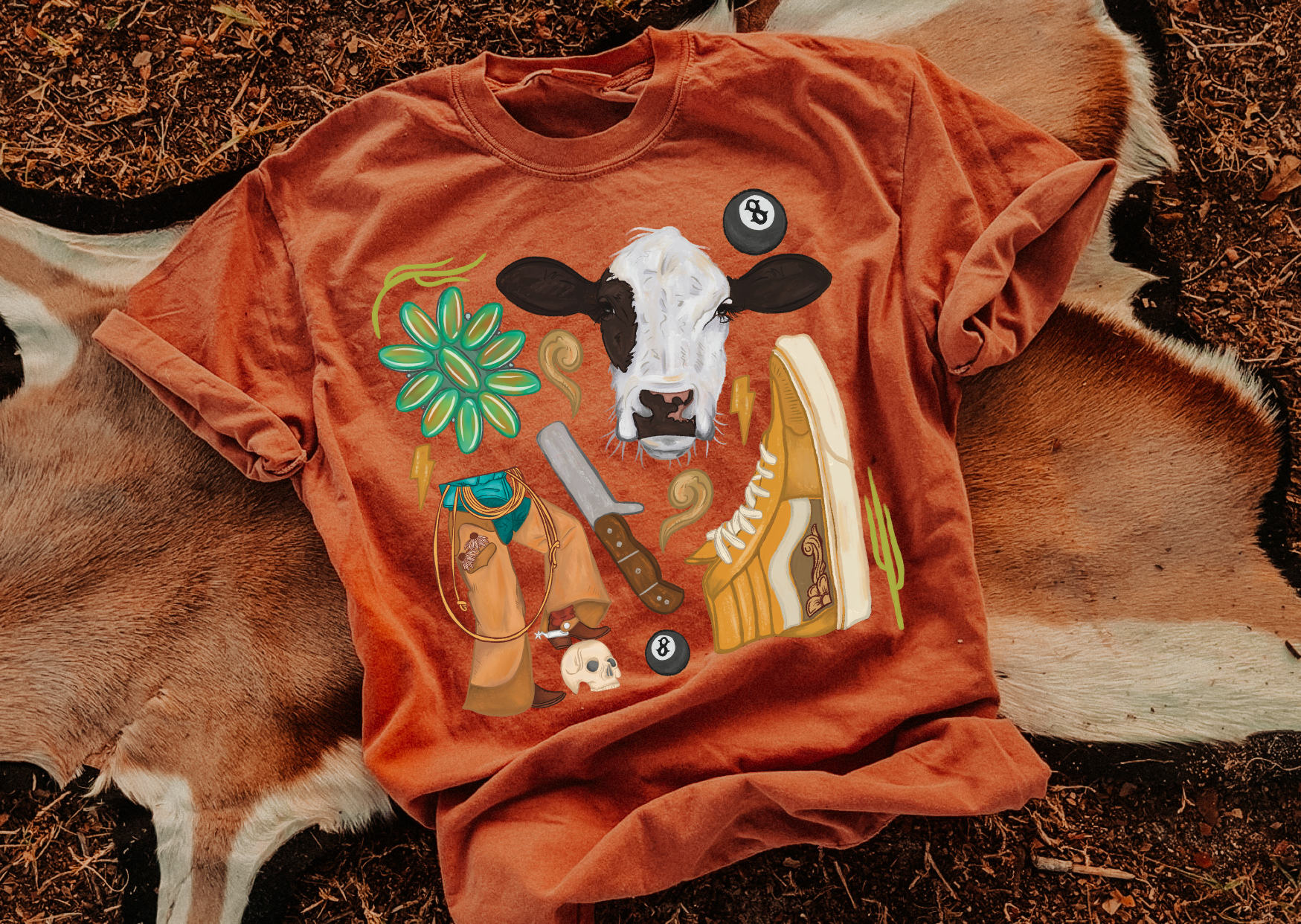 The Western Collage Tee