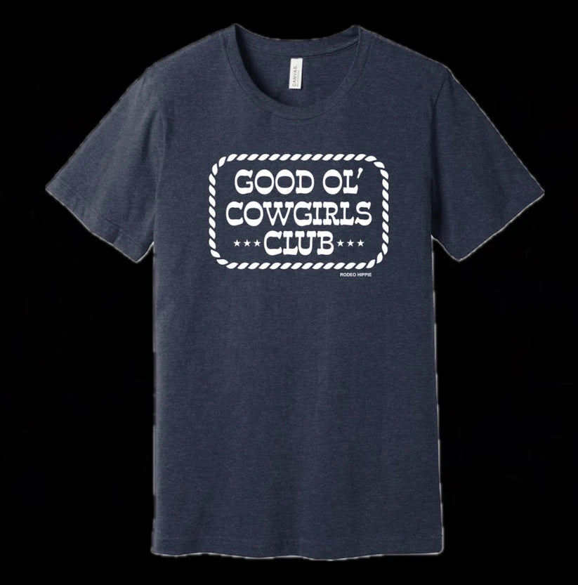 The Cowgirl Club Navy Tee
