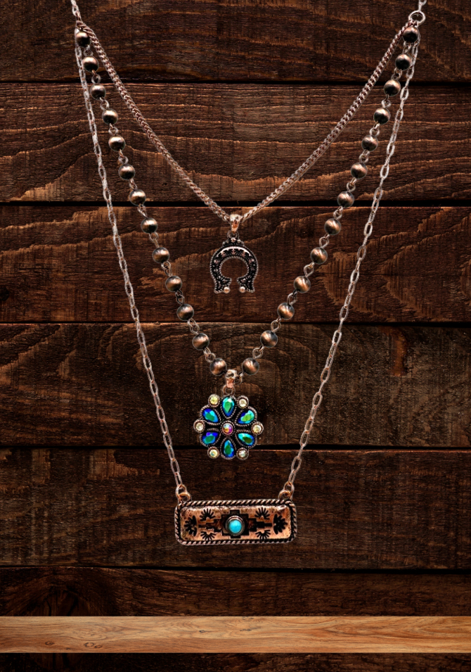 The Beatty Three Piece Necklace