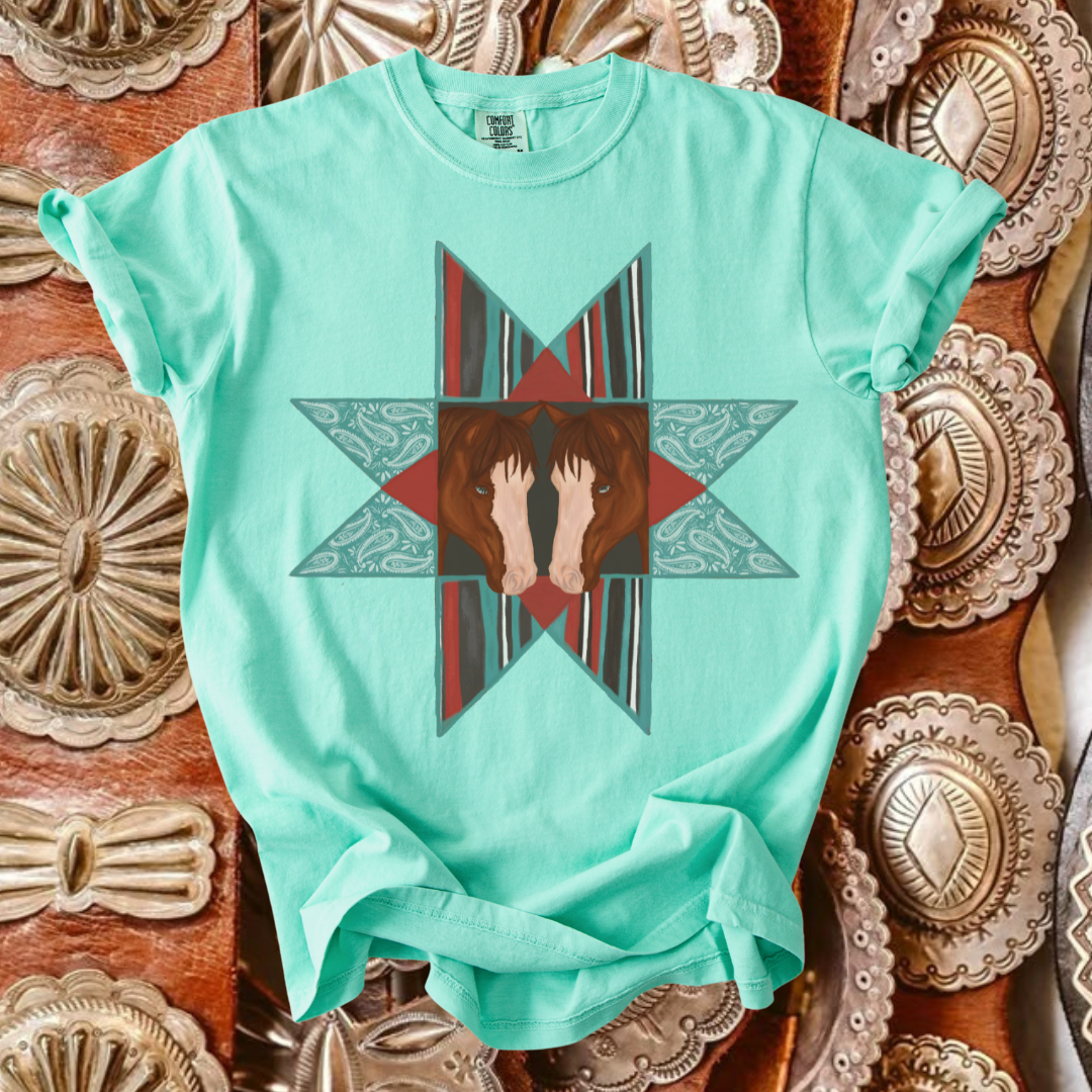 The Glass Eyed Quilted Tee
