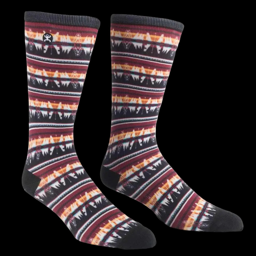 HOOey | Graphic Boot Sock : Totem