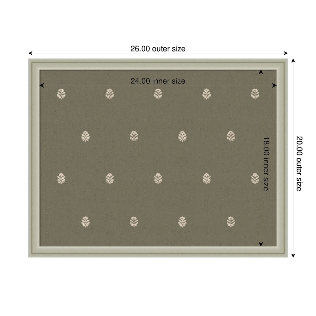 Pinboard | Green Botanical Block Print - Multiple Sizes!