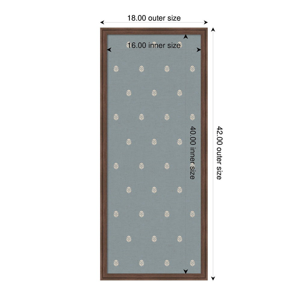 Pinboard | Blue Botanical Block Print