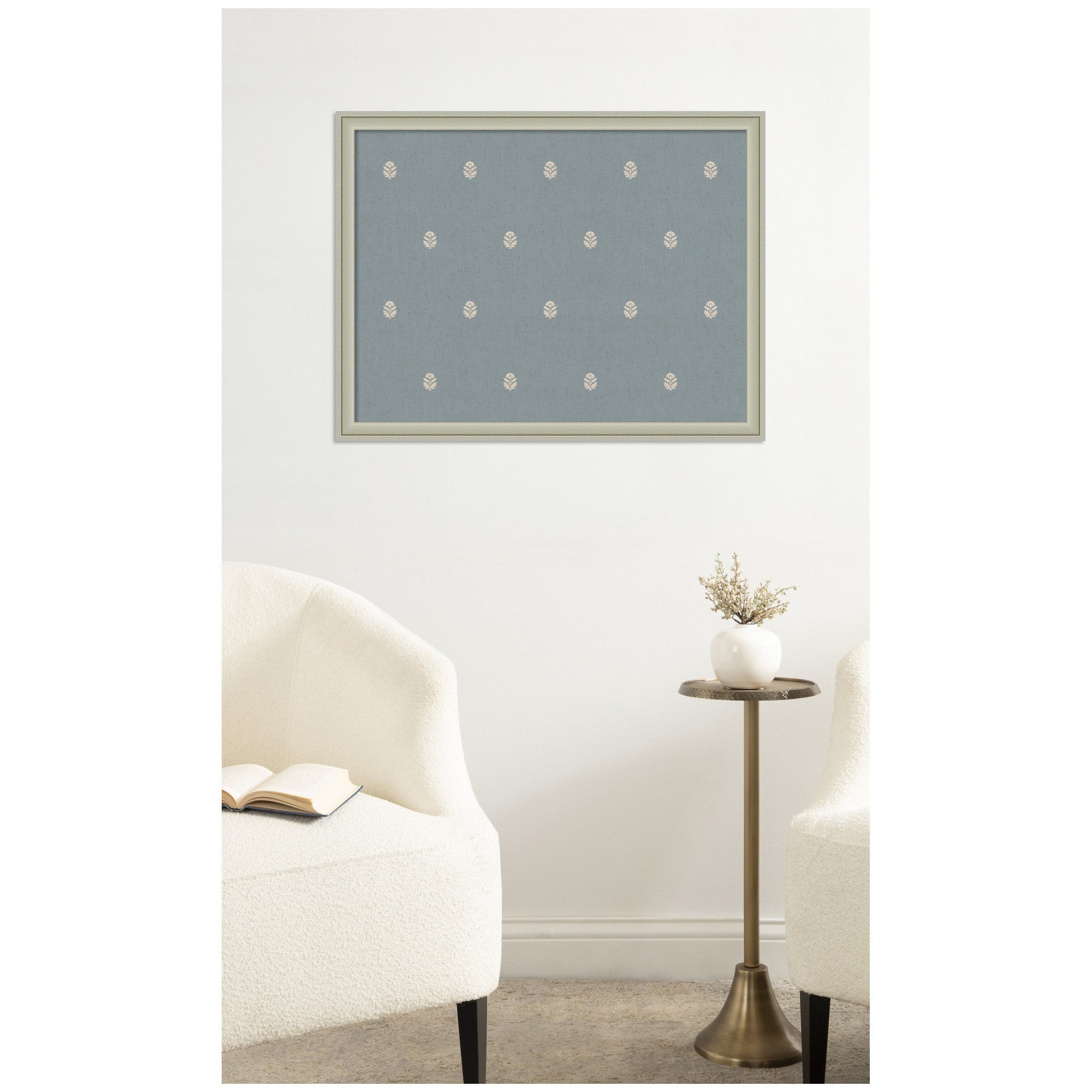 Pinboard | Blue Botanical Block Print