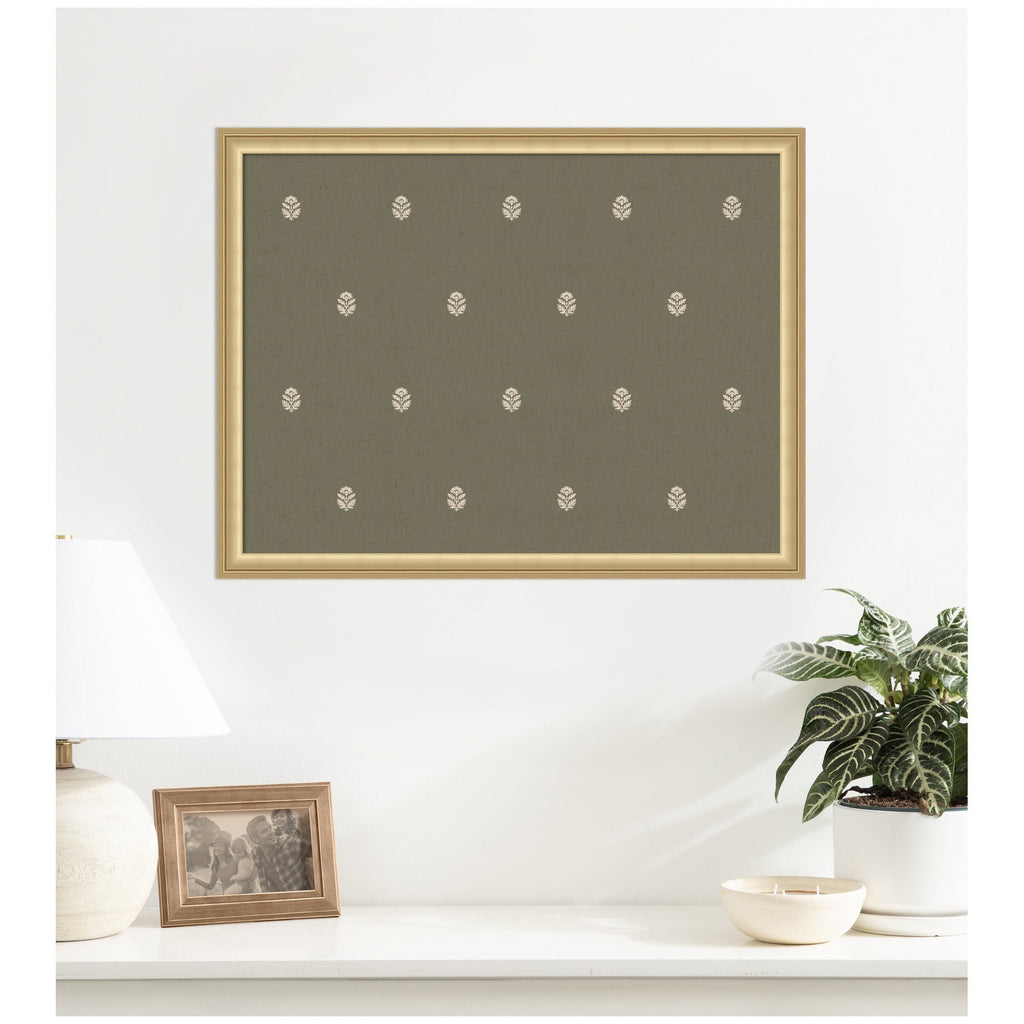 Pinboard | Green Botanical Block Print - Multiple Sizes!
