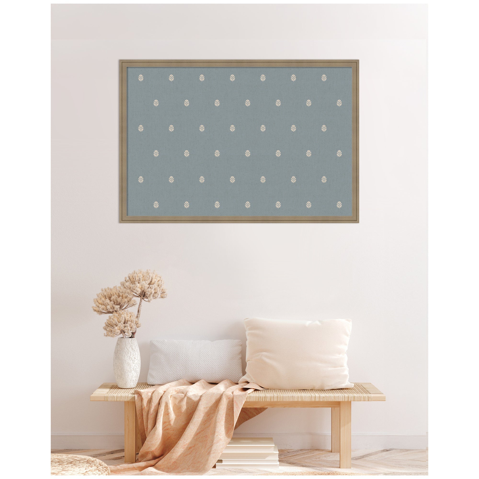 Pinboard | Blue Botanical Block Print