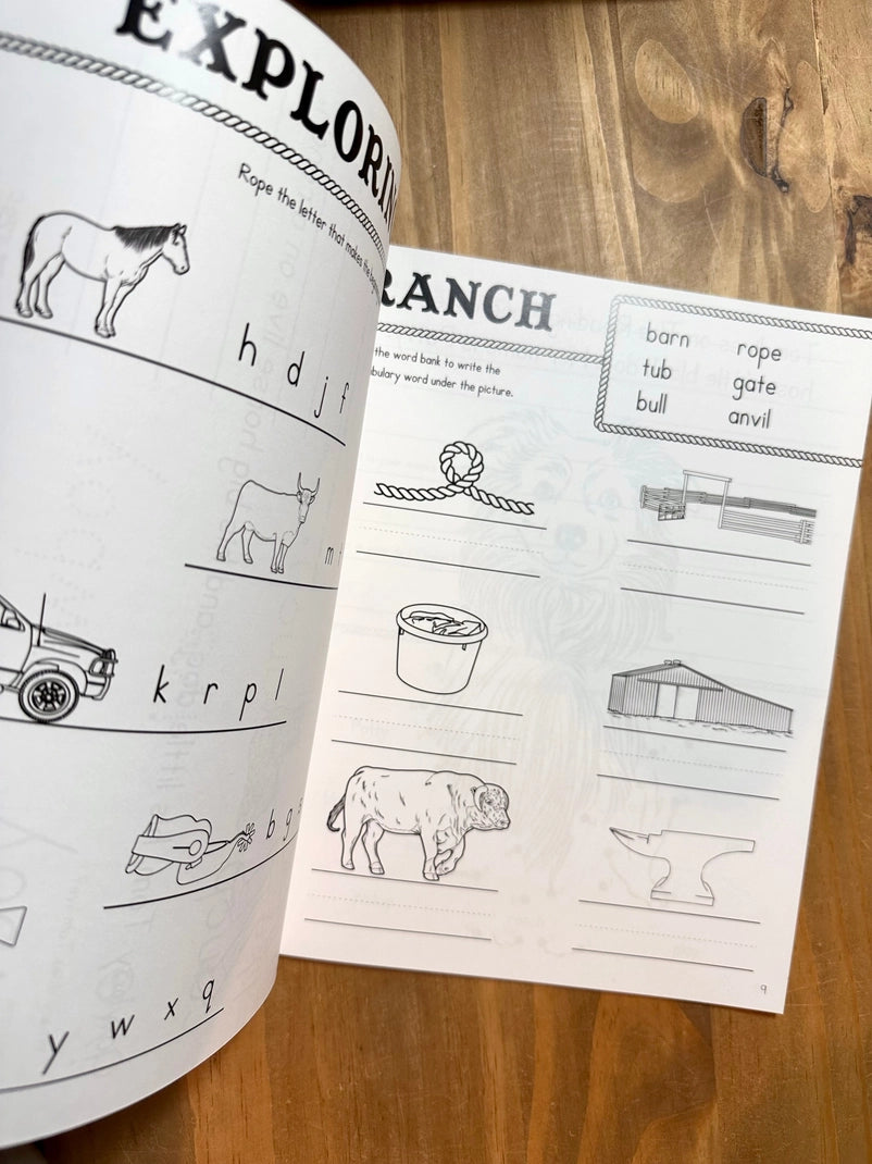 Bored On The Range: The Reading Ranch - Cowboy Tom: Workbook One