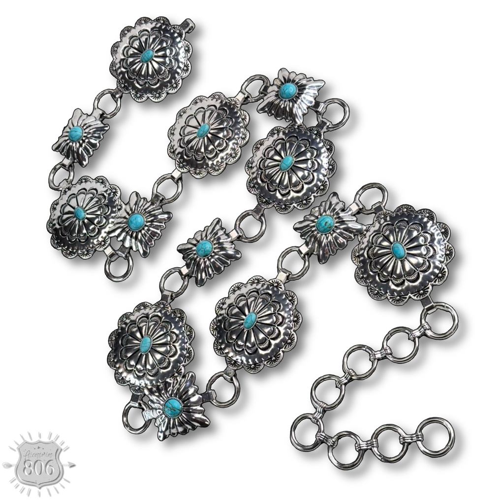 The Casper Concho Belt - Choose Your Color!