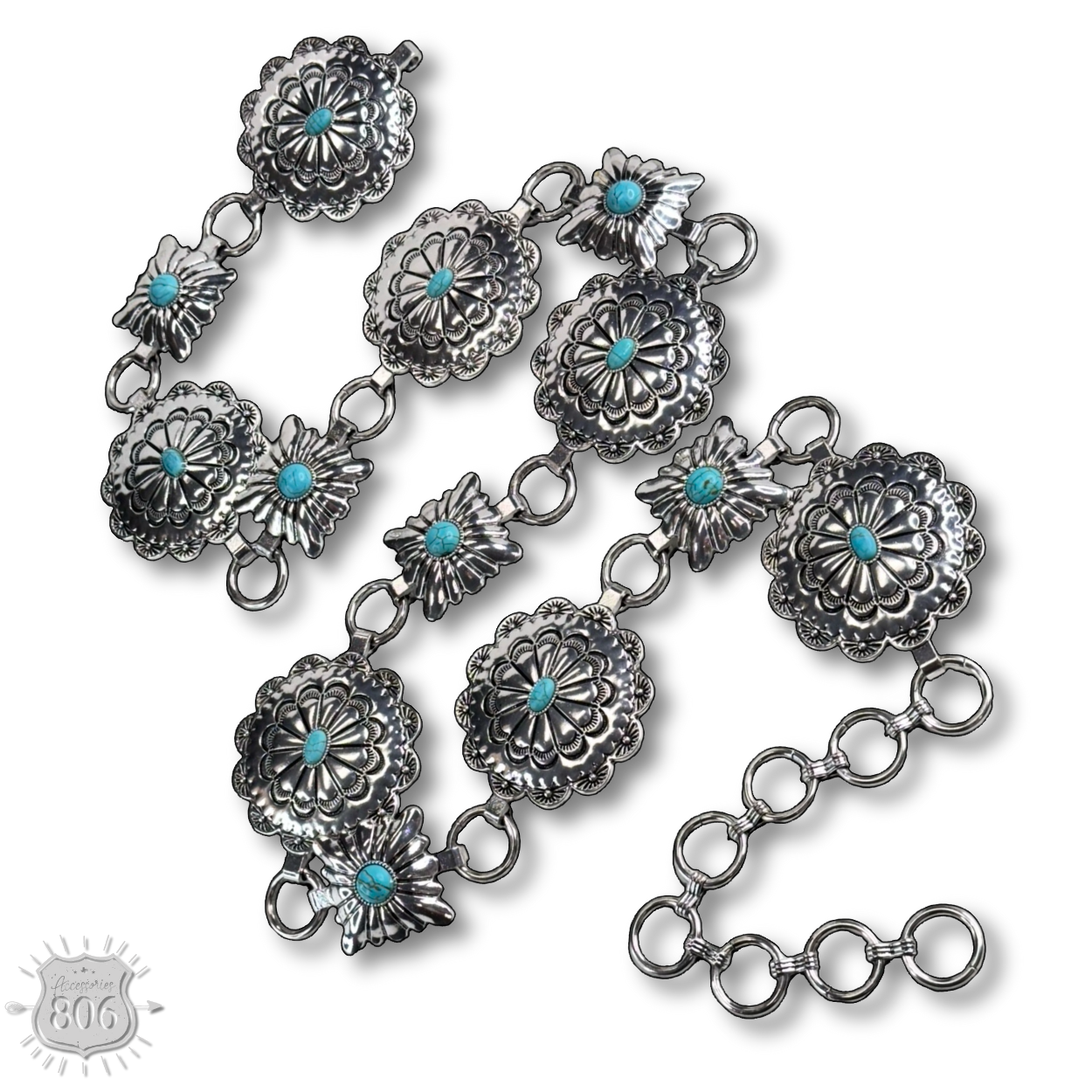 The Casper Concho Belt - Choose Your Color!