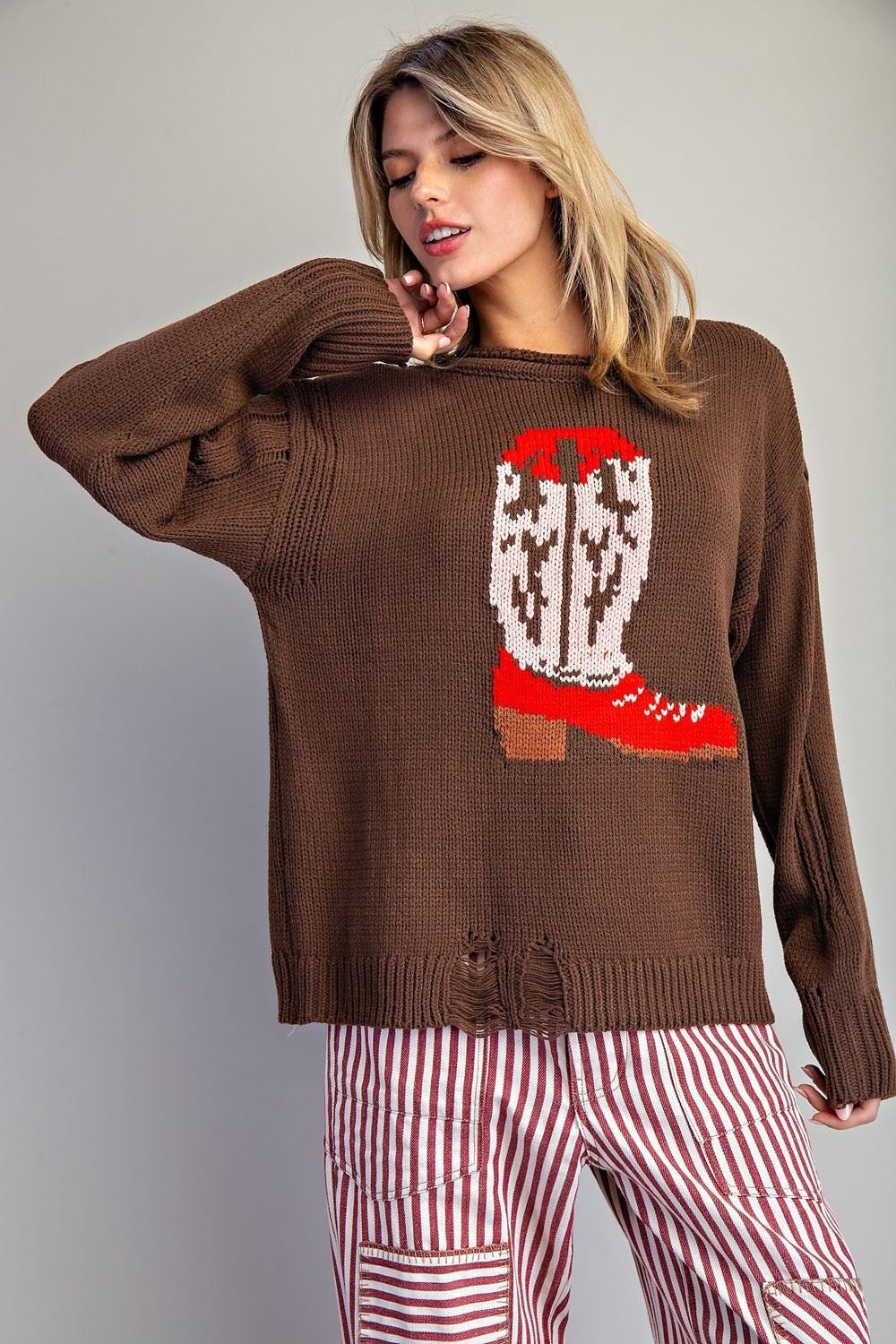 The Boots Western Sweater