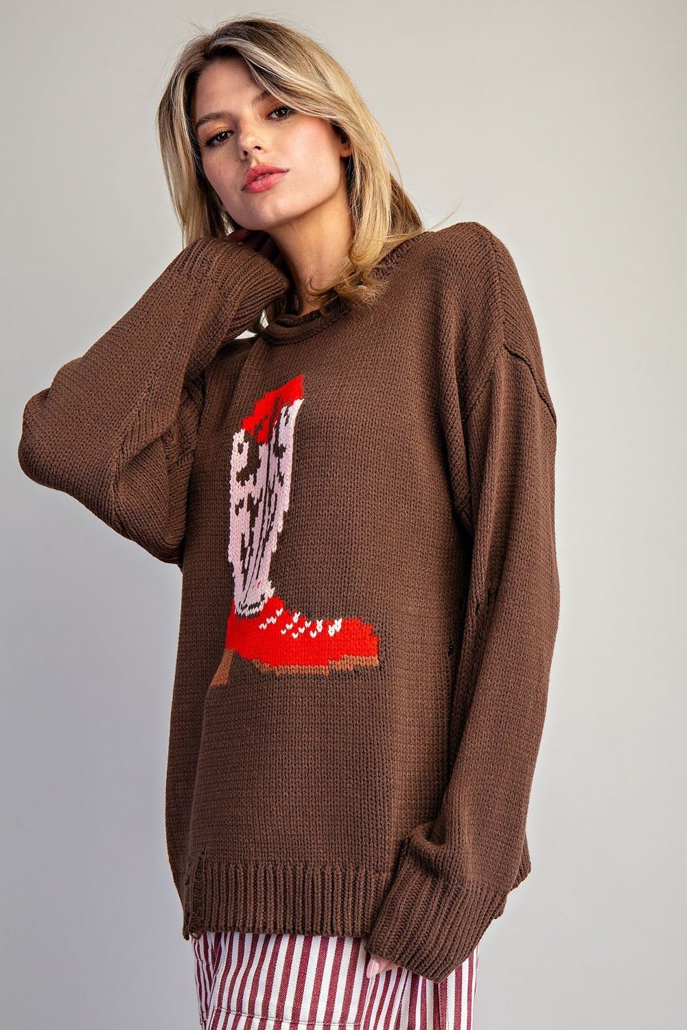 The Boots Western Sweater
