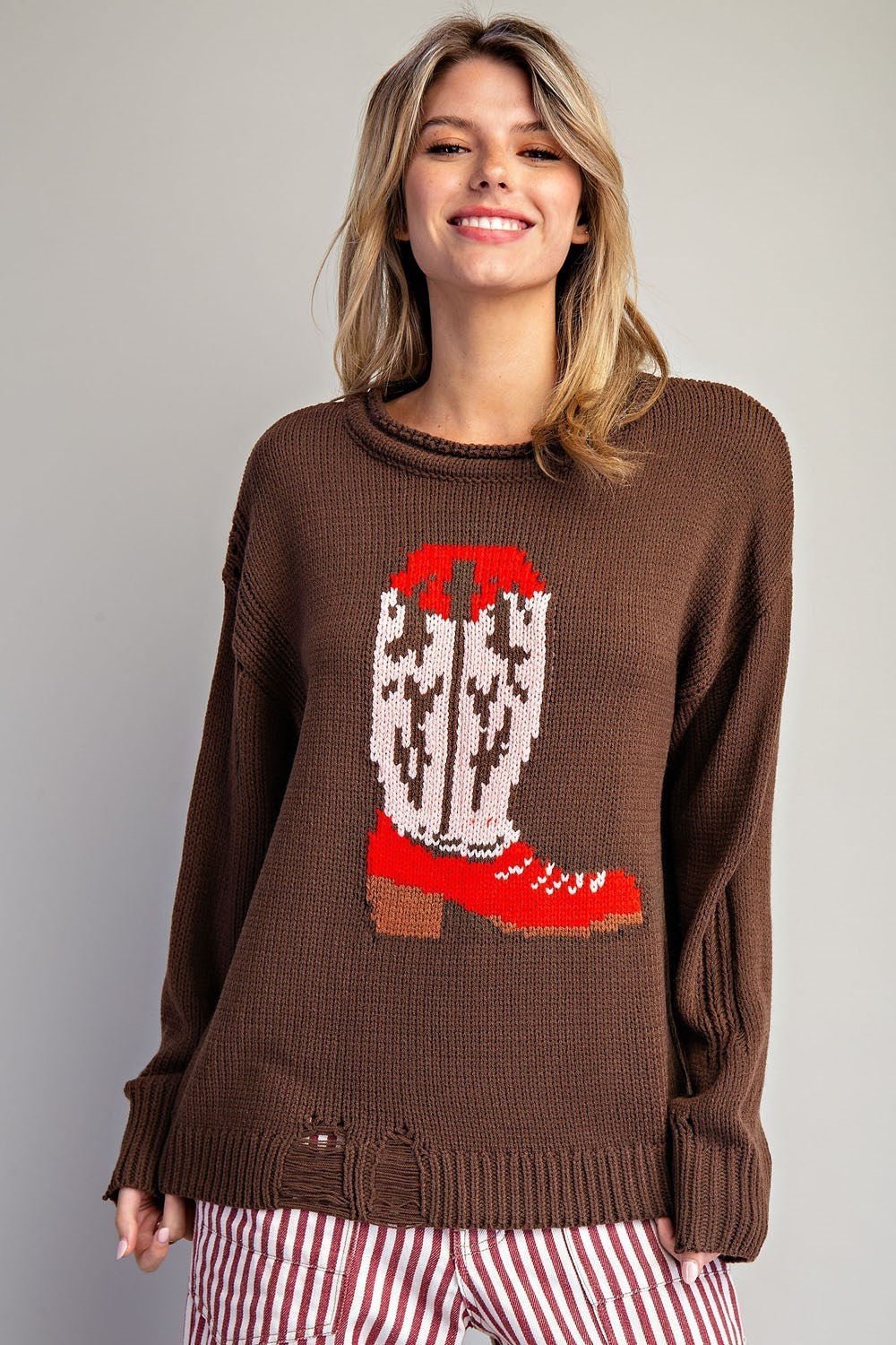 The Boots Western Sweater