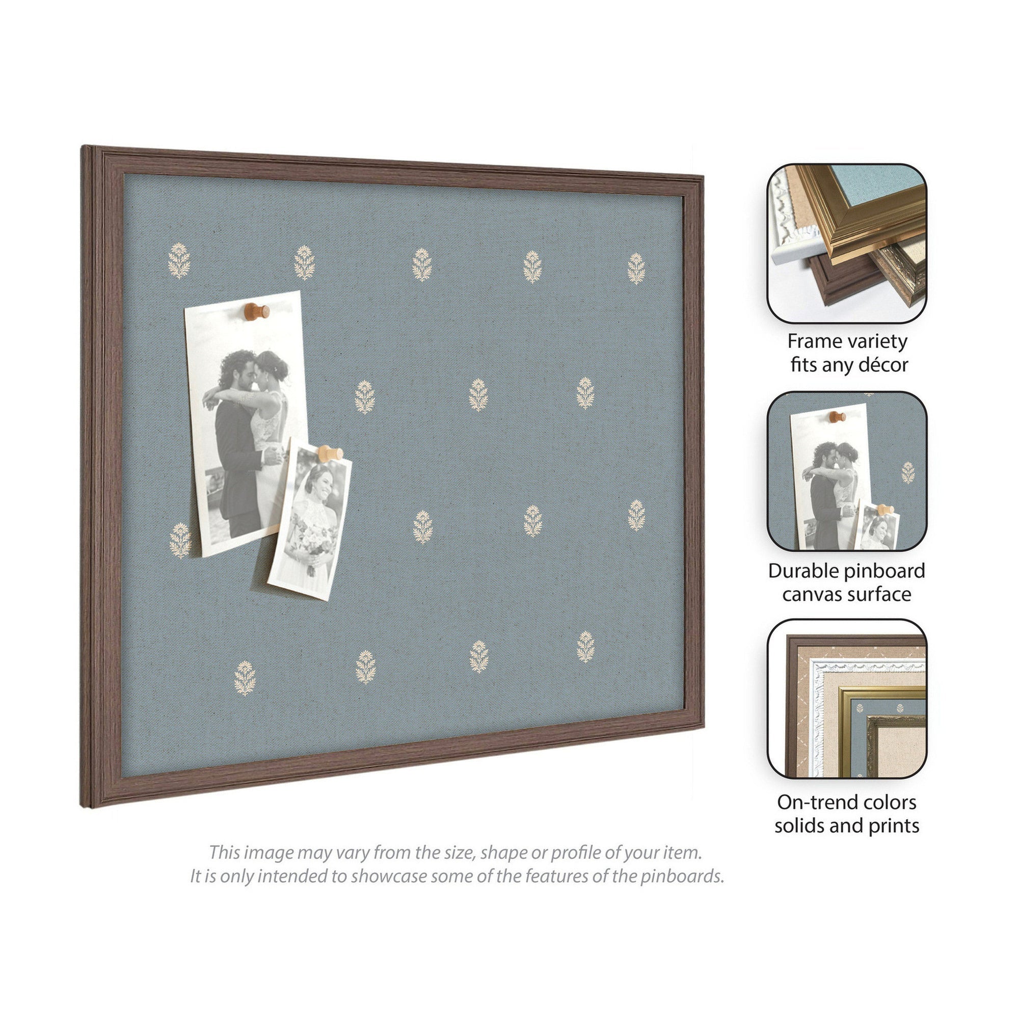 Pinboard | Blue Botanical Block Print