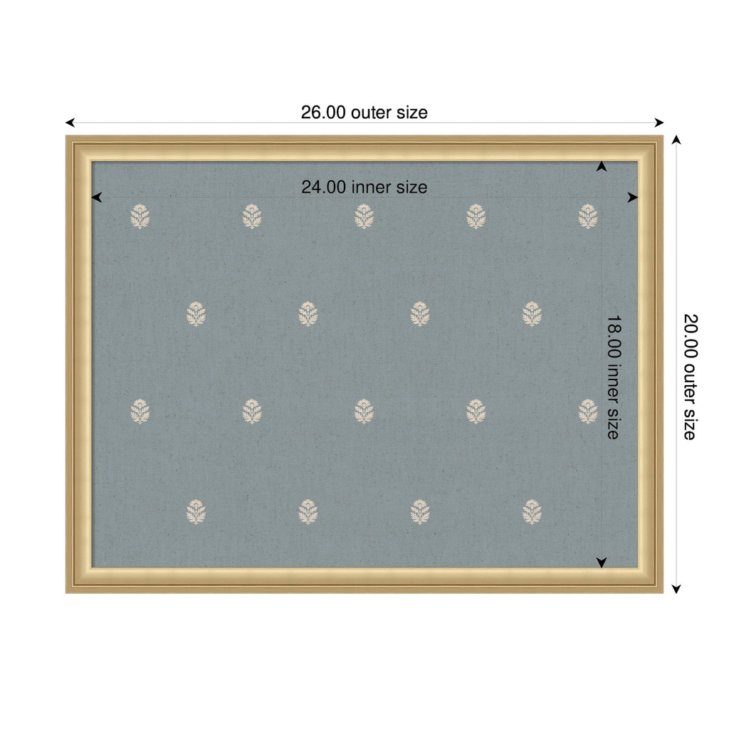 Pinboard | Blue Botanical Block Print