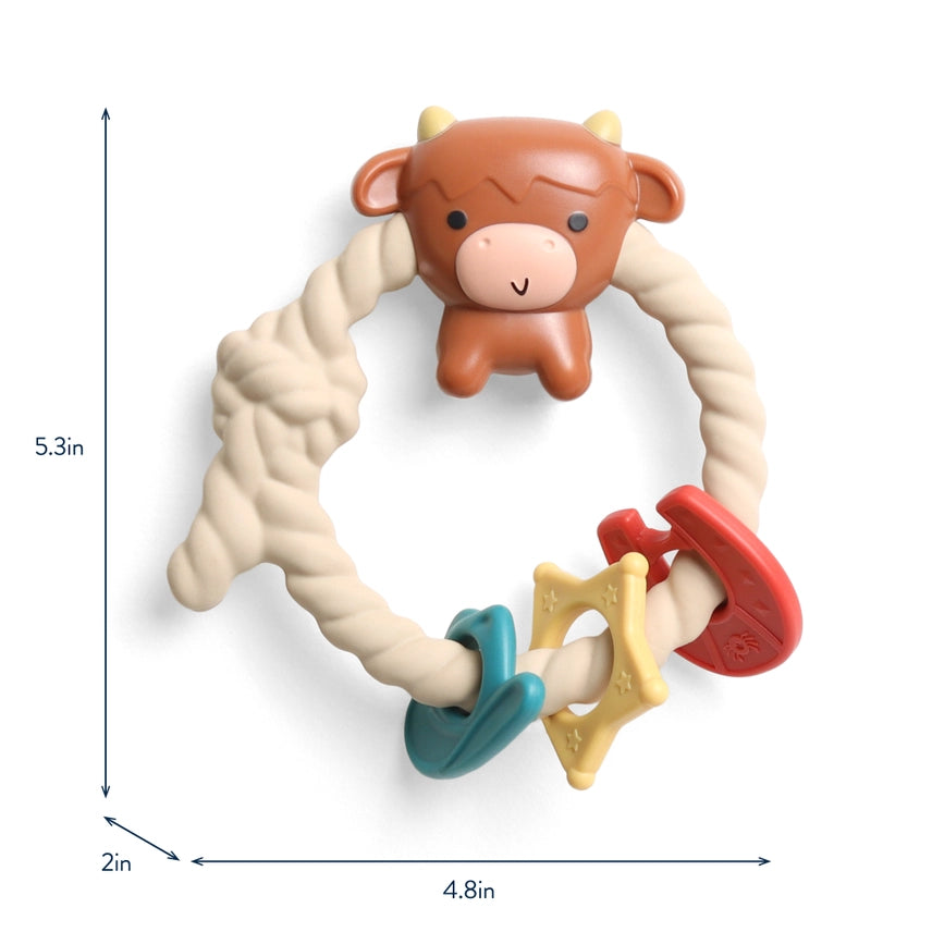 Highland Ritzy Rattle™ Silicone Teether