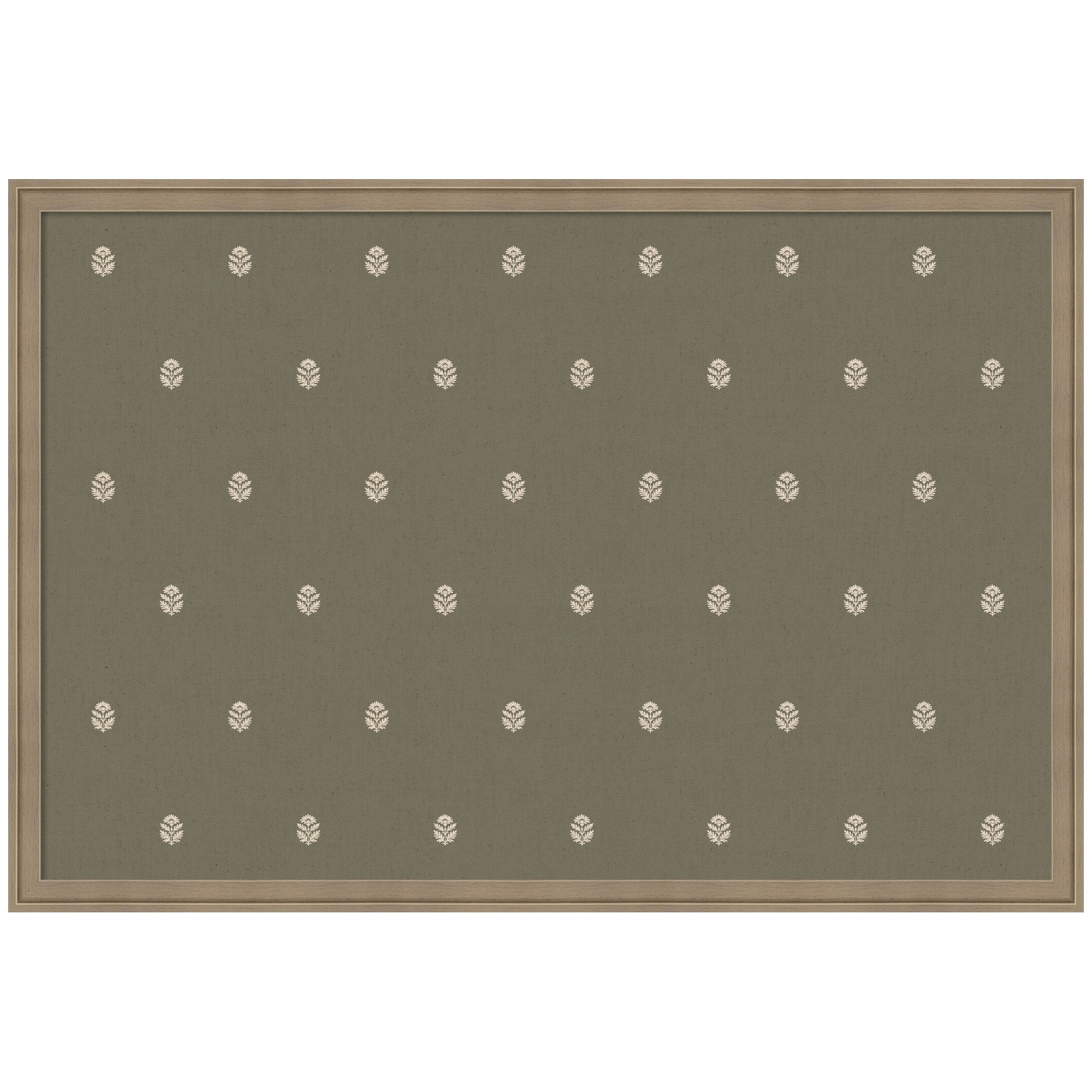 Pinboard | Green Botanical Block Print - Multiple Sizes!