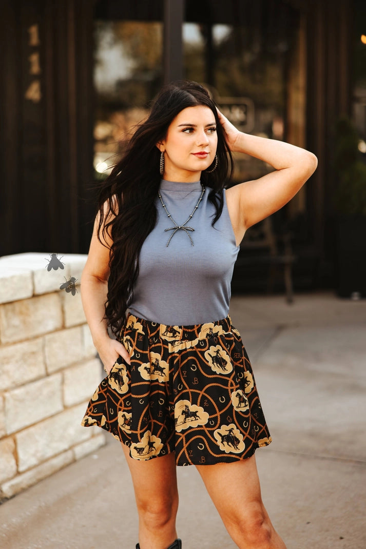 The Cloud Basic Mock Tank *Denim