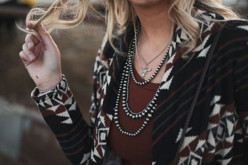 The Calgary Western Open Front Cardigan