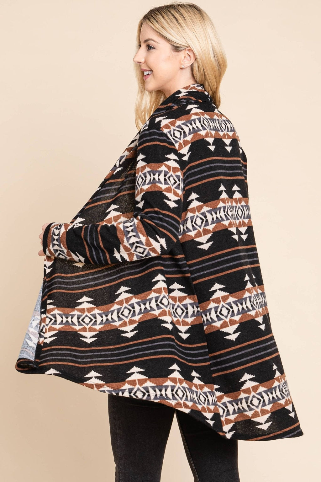 The Calgary Western Open Front Cardigan