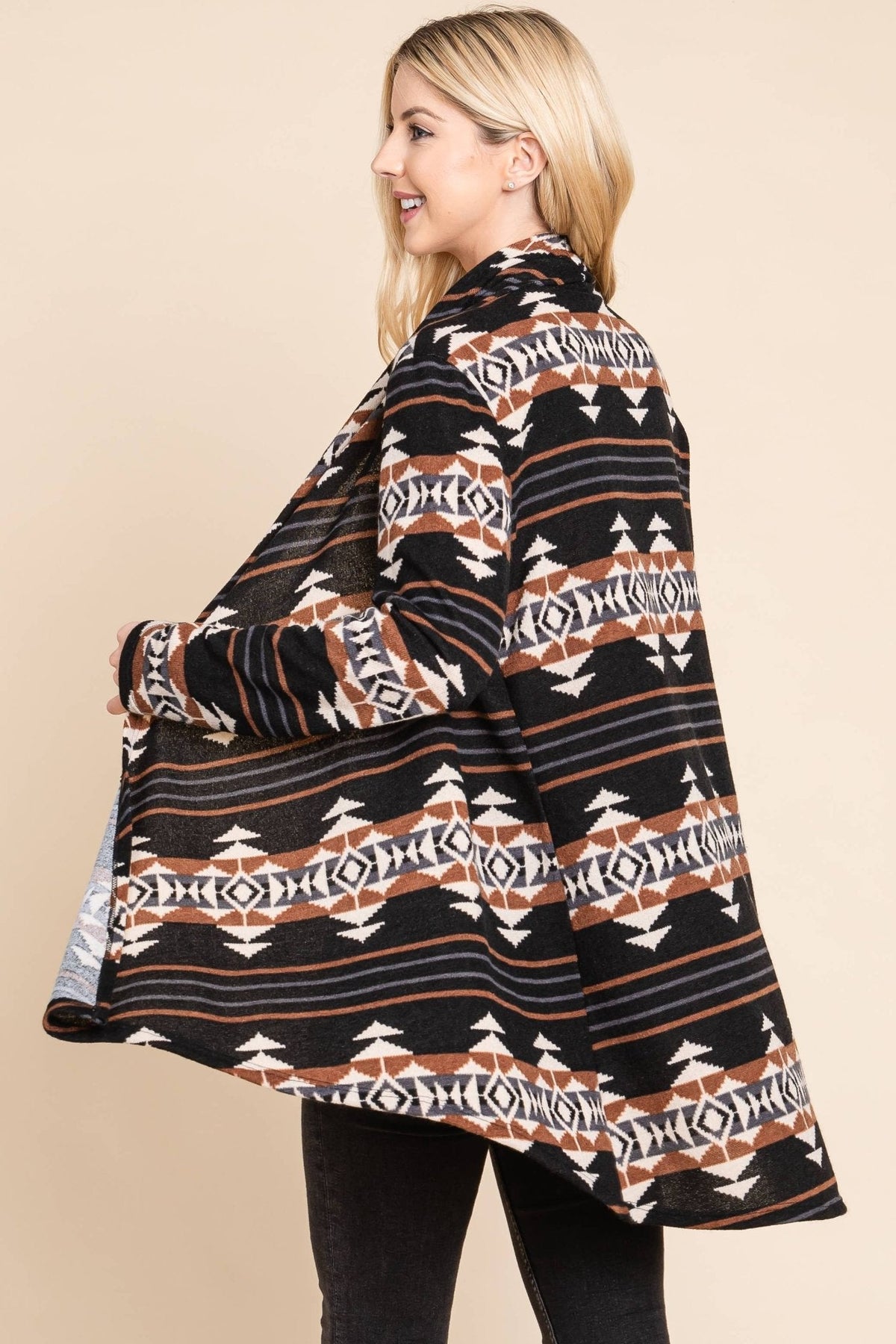 The Calgary Western Open Front Cardigan