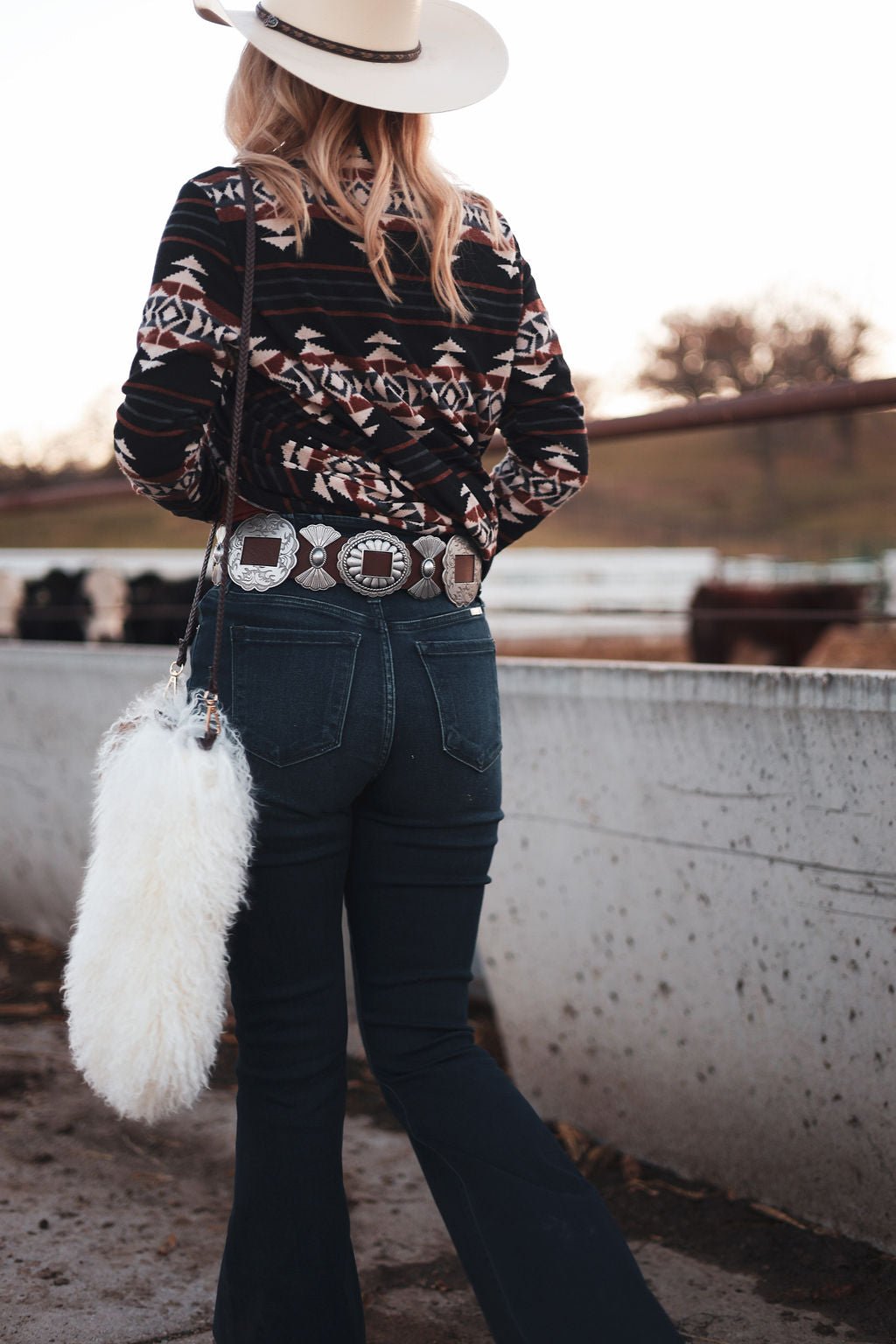 The Calgary Western Open Front Cardigan