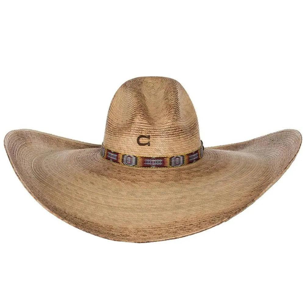 Charlie 1 Horse | Coyote - Mexican Palm Straw Women's Wide Brim Cowboy Hat