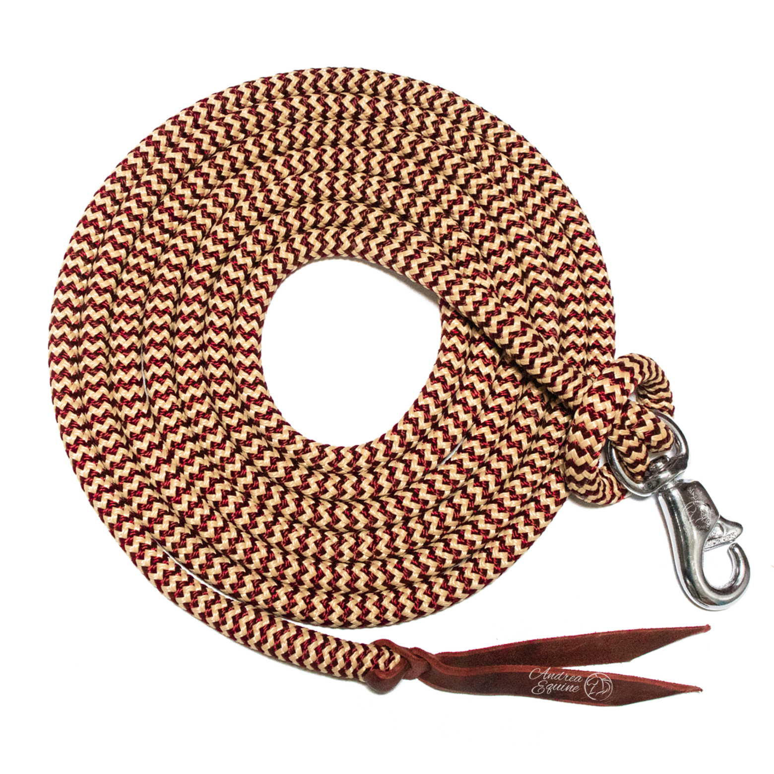 Andrea Equine 14 Ft Clinician Weighted Lead Rope w/ Snap