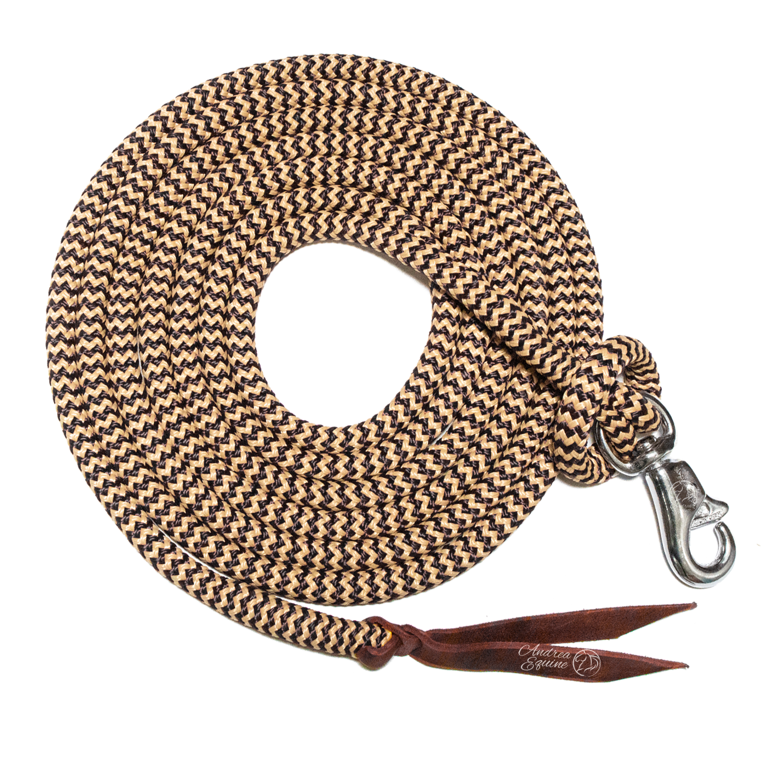 Andrea Equine 14 Ft Clinician Weighted Lead Rope w/ Snap