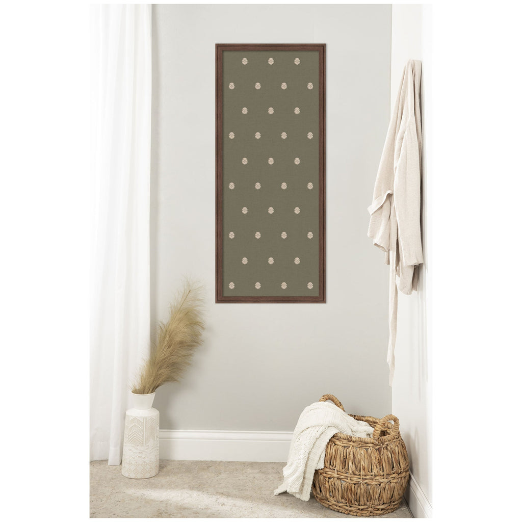 Pinboard | Green Botanical Block Print - Multiple Sizes!