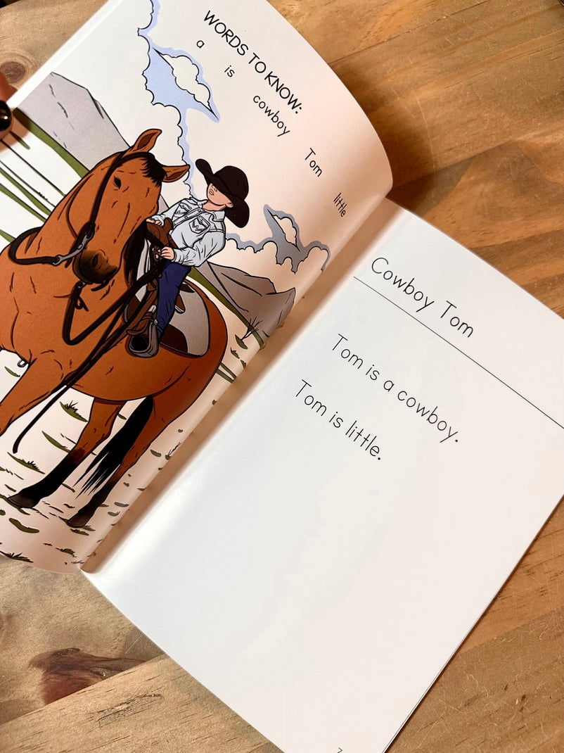 Bored On The Range: The Reading Ranch - Cowboy Tom Storybook