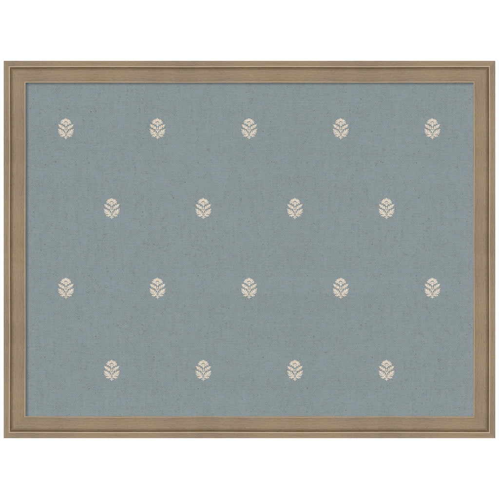 Pinboard | Blue Botanical Block Print
