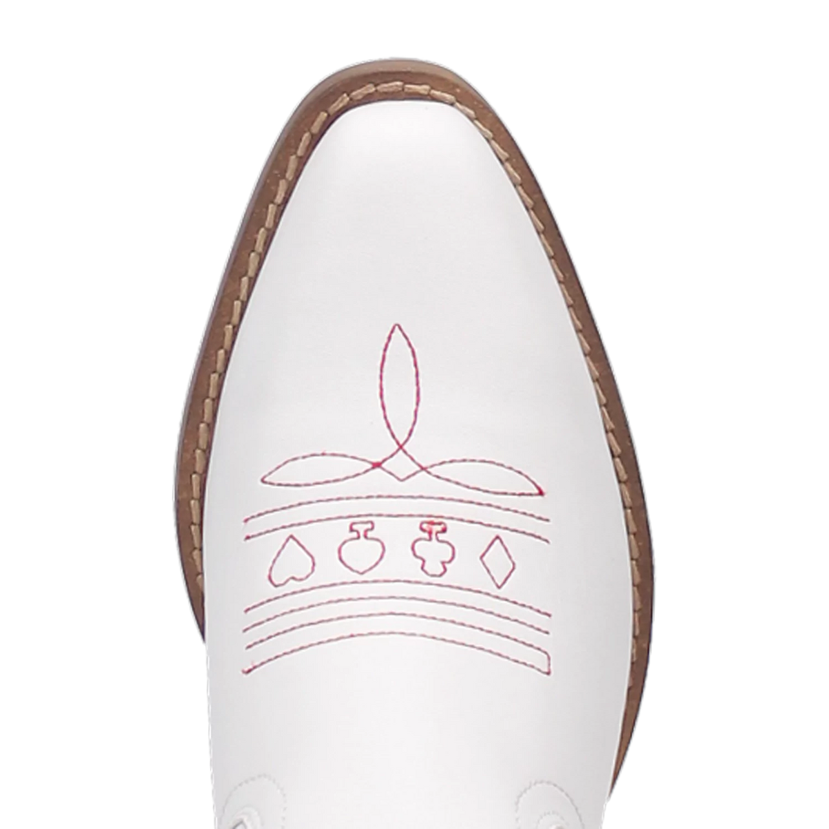 Dingo Queen A Hearts - Women's Leather Cowgirl Boots | Choose Black or White!