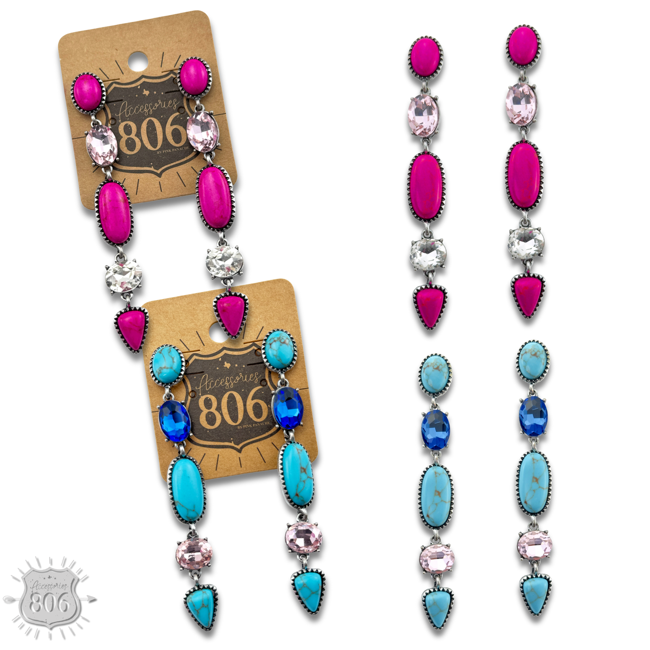 The Kaya Drop Earrings - Two Colors!