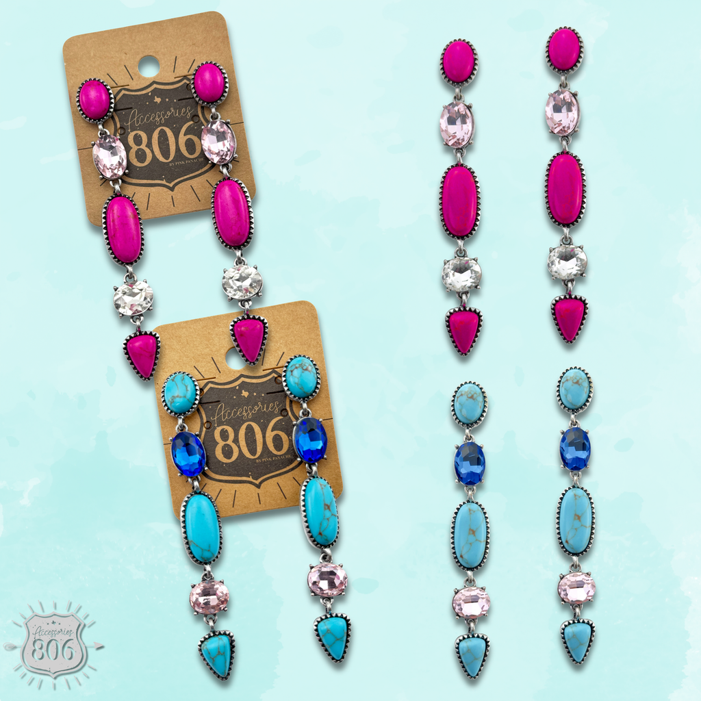 The Kaya Drop Earrings - Two Colors!