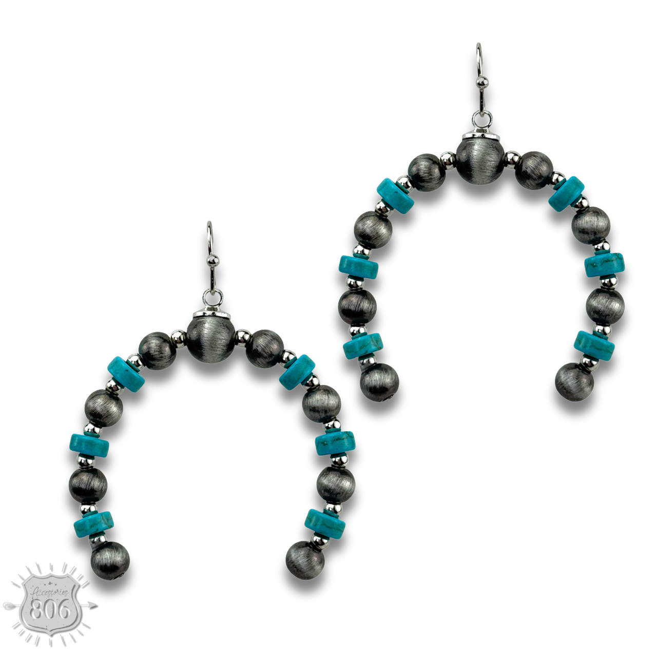 The Amarillo Arched Horn Earrings