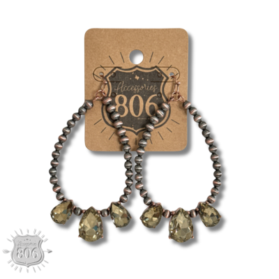 The Roadrunner Western Teardrop Earring - 4 Colors!